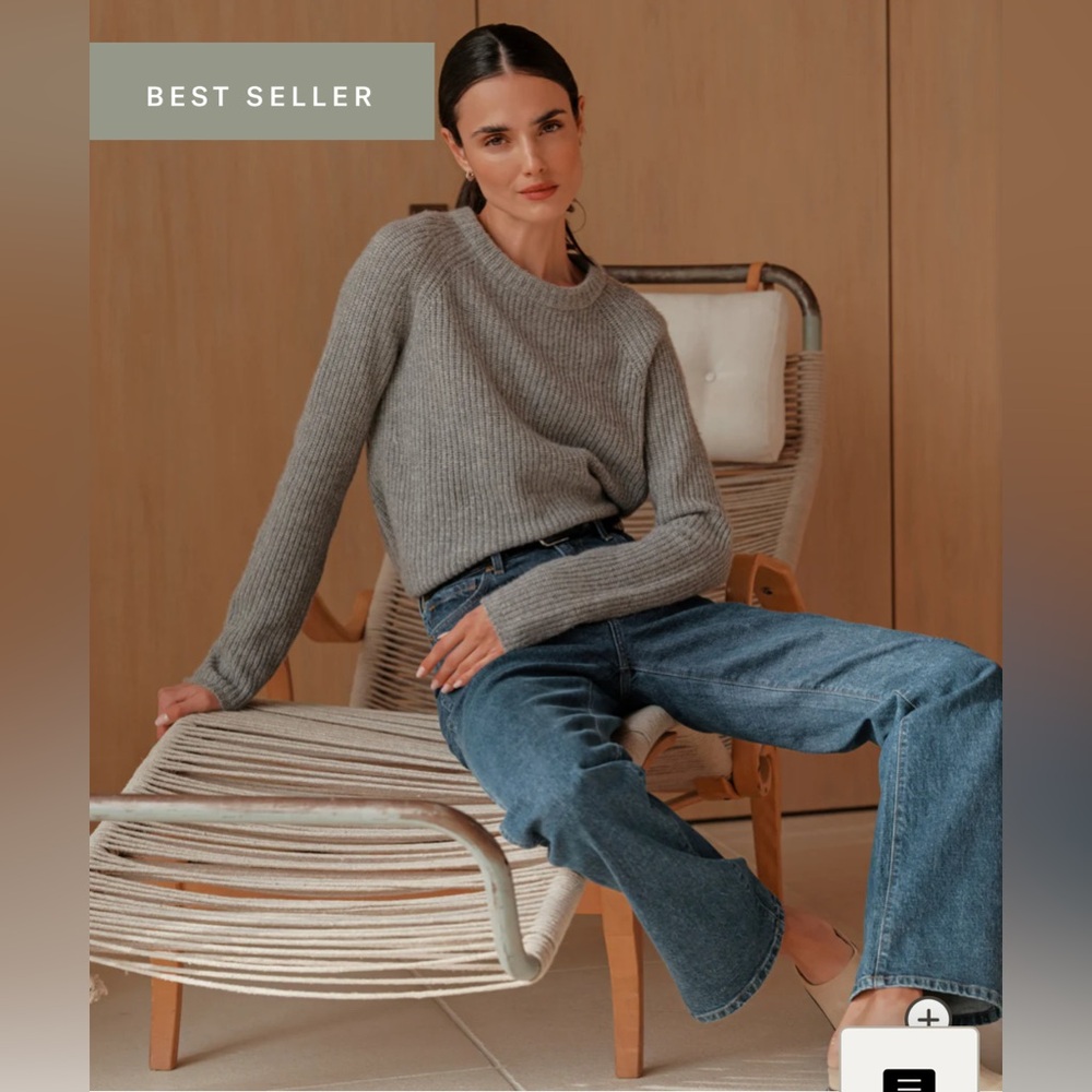 Jenni Kayne Cashmere Fisherman Sweater